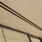 Seamless abutment custom shadow gap profiles at commercial project