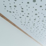 Seamless abutment shadow gap profile at Argent House – architectural wall finish