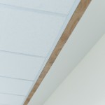 Seamless abutment shadow gap profile at Argent House – interior corner detail