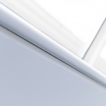 Seamless abutment shadow gap profile at Argent House – ceiling perimeter detail