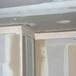 Seamless abutment shadow gap corner detail profile – external corner finish