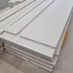 Seamless abutment shadow gap skirting profile – interior installation detail
