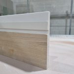 Seamless abutment shadow gap skirting profile no.6 – plasterboard skirting detail