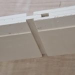 Seamless abutment shadow gap joint detail – wall panel junction profile